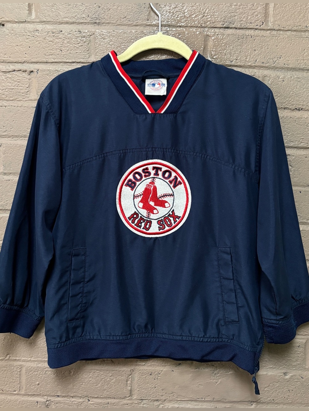 Boston Red Sox Navy  Pullover Jacket 8-10